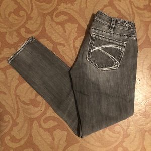 Silver skinny jean